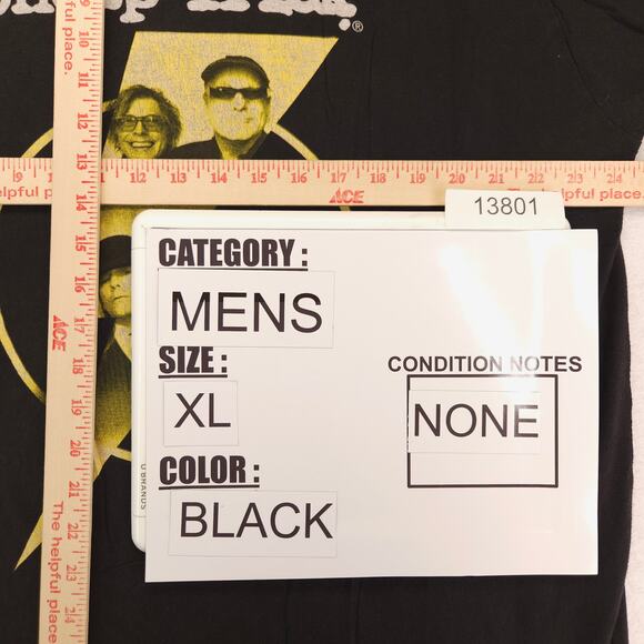 Cheap Trick Tour 2017 Band Short Sleeve Graphic T Shirt Mens Size XL Black - Picture 7 of 9